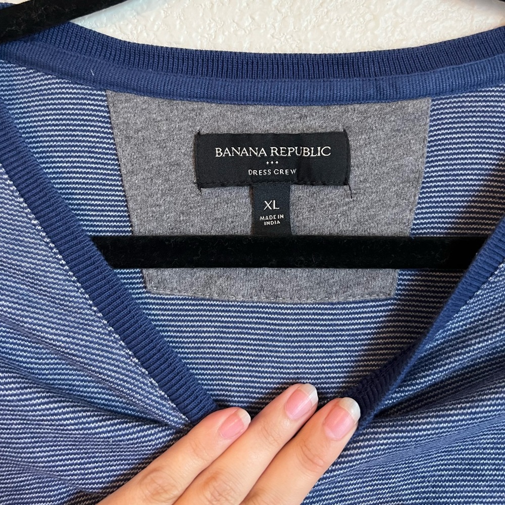 Banana Republic Mens Dress Crew T-shirt